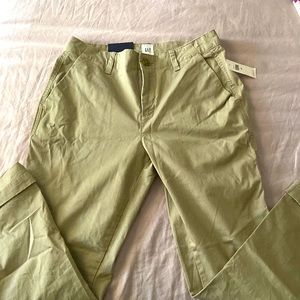 NEW GAP girlfriend chino pants